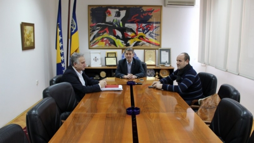 Gradonačelnik Tuzle razgovarao sa predstavnicima Uprave FK Sloboda
