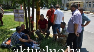 Sabahaudin Kušljugić zamrznuo štrajk glađu na molbu svojih invalida FOTO/VIDEO