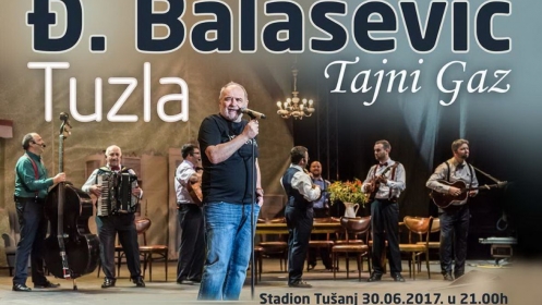 Koncert “Tajni Gaz” Đorđa Balaševića na stadionu u Tuzli