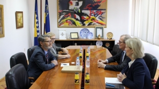 Susret gradonačelnika Tuzle i ambasadora Kraljevine Švedske u Bosni i Hercegovini