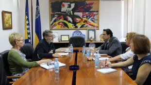 Radni sastanak gradonačelnika Imamovića i šefa Ureda Misije OSCE-a u Tuzli