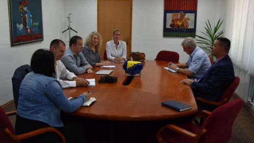 Premijer Bego Gutić upriličio sastanak predstavnicima NATO-a i Ministarstva sigurnosti BiH