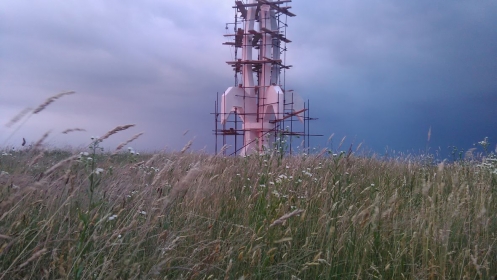 Gradačac:  Ljiljan visok 16 metara izgrađen u čast svim borcima Armije RBiH