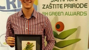 Tuzlak Amar Kavgić dobitnik nagrade „BH GREEN AWARD“ 2018.