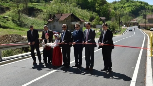 Rekonstruisano novih 500m regionalnog puta Srebrenik-Donja Orahovica