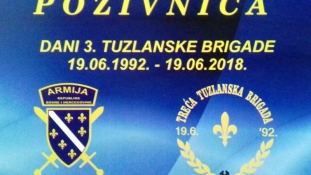 Najava događaja: Dani 3. Tuzlanske brigade od 17-19. juna