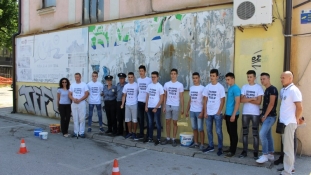 Organizovana zajednička akcija uklanjanja grafita