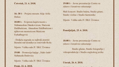 Manifestacija „Sjećanje na Aliju Arifa Delića“ u BKC-u Živinice
