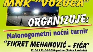 Vozuća: U petak i subotu jubilarni memorijalni turnir ”Fikret Mehanović Fića”