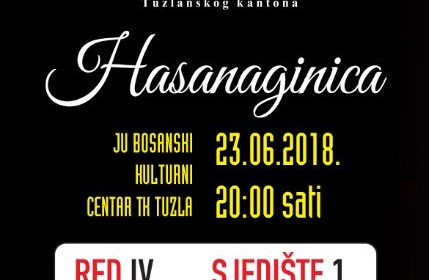 Opera „Hasanaginica” na sceni JU BKC TK 23. juna