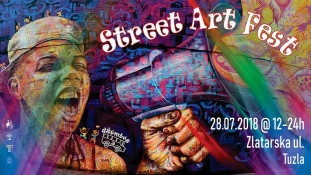 Street Art Fest u Tuzli kao dio Džumbus Festivala