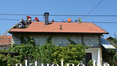 Borci Tuzle obezbijedili novi krov za porodičnu kuću svog saborca