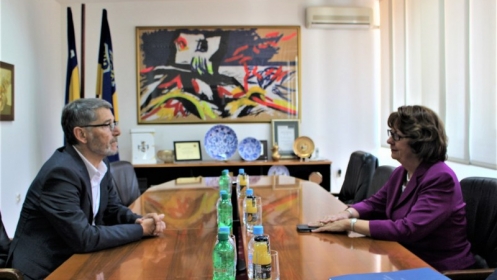 Gradonačelnik Imamović se susreo sa ambasadoricom SAD-a u BiH Maureen Cormack