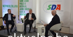 Džaferović u Tuzli: Jedino snažna SDA garantuje jaku državu Bosnu i Hercegovinu