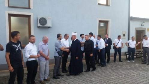 Muftija Fazlović prvi dan Kurbanskog bajrama proveo u Podrinju