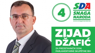 Predstavljamo kandidate: Prof. dr. Zijad Džafić, redni broj 4 .kandidat za Predstavnički dom Parlamentarne skupštine BiH