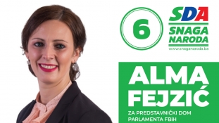 Predstavljamo kandidate: Alma Fejzić, kandidatkinja za Predstavnički dom Parlamenta FBiH