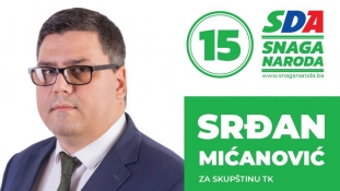 Predstavljamo kandidate: Srđan Mićanović, kandidat SDA za Skupštinu TK