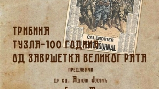 Najava tribine „Tuzla – 100 godina od završetka Velikog rata”