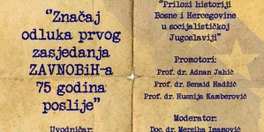 Obilježavanje Dana državnosti Bosne i Hercegovine na Filozofskom fakultetu