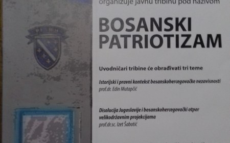 Javna tribina pod nazivom „Bosanski patriotizam“