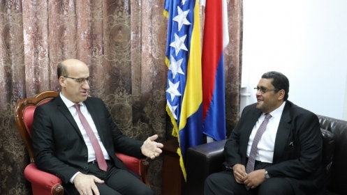 Salkić u Banja Luci razgovarao sa ambasadorom Katara