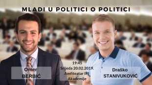 Mladi u politici o politici: Draško Stanivuković i Omer Berbić