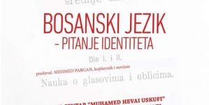 Najava tribine „Bosanski jezik-pitanje identiteta“