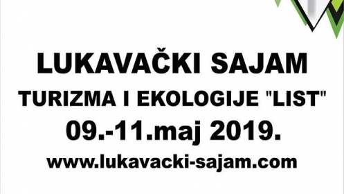 Međunarodni sajam turizma i ekologije “LIST” od 9. do 11. maja u Lukavcu