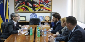 Gradonačelnik Tuzle se sastao sa Šefom Odjela za planiranje i politku djelovanja Misije OSCE-a u BiH