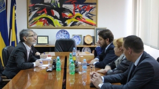 Gradonačelnik Tuzle se sastao sa Šefom Odjela za planiranje i politku djelovanja Misije OSCE-a u BiH
