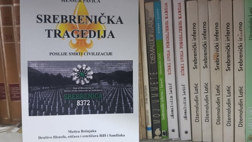 Najava promocije knjige ,,Srebrenička tragedija – Poslije smrti civilizacije“, Mensura Pavice