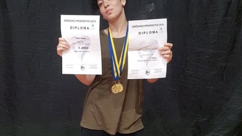 Hip hop battle: Melisa Činić osvojila zlatnu medalju