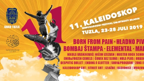 Kompletan program 11. Kaleidoskop festivala – Tuzla, 23. – 28. 7. 2019.