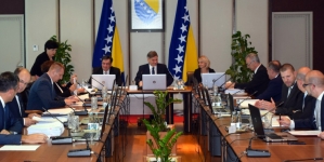 Vijeće ministara Bosne i Hercegovine jednoglasno usvojilo Odluku o privremenom finansiranju institucija BiH