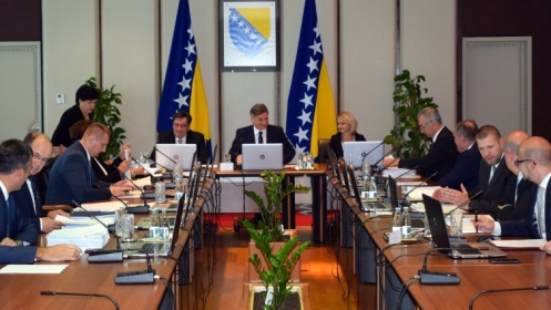 Vijeće ministara Bosne i Hercegovine jednoglasno usvojilo Odluku o privremenom finansiranju institucija BiH
