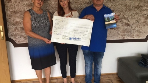 Muharem i Sadika iz Tuzle donirali 1000 eura djeci oboljeloj od raka   