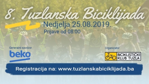 8. Tuzlanska biciklijada u nedjelju 25. augusta