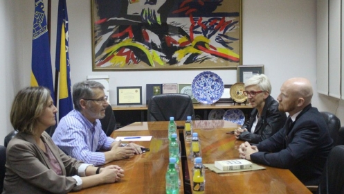 Susret ambasadora Velike Britanije, Nj.E. Matthew Fielda, sa gradonačelnikom Imamovićem