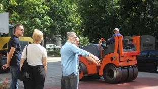 Gradonačelnik Tuzle obišao završne radove na izgradnji usporivača brzine u naselju Stupine