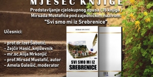 Najava predstavljanja cjelokupnog opusa Mirsada Mustafića
