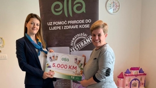 Kompanija EZ i Ella šampon podržale projekat „Moja kosa, tvoja kosa“ sa 5.000,00 KM