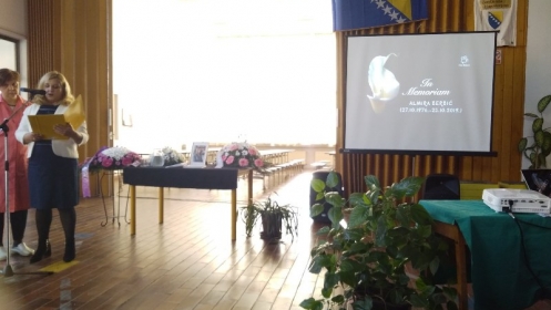 Održana komemorativna sjednica u Zavodu za odgoj i obrazovanje osoba sa smetnjama u Tuzli povodom smrti Almire Berbić