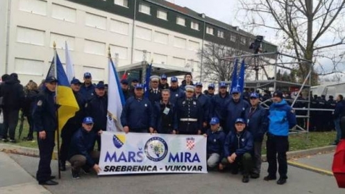 Članovi „Manevaraca“ iz Tuzle učestvovali u „Koloni sjećanja – Vukovar 2019“