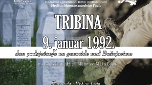 Najava tribine „09. januar 1992. – dan podsjećanja na genocide nad  Bošnjacima“