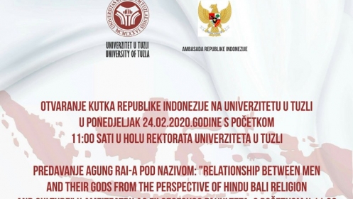 Kutak Republike Indonezije na Univerzitetu u Tuzli