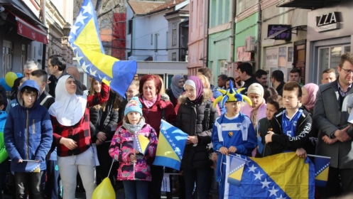 MIZ Tuzla: Dan nezavisnosti Bosne i Hercegovine obilježen programom na Trgu slobode