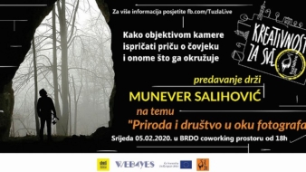 „Priroda i društvo u oku fotografa“ – predavanje drži Munever Salihović