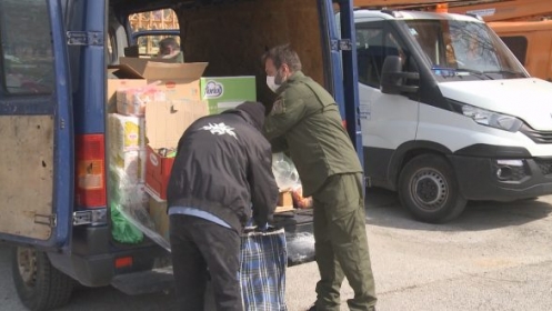 Organizacija demobilisanih boraca grada Tuzla podijelila pakete za 100 svojih članova
