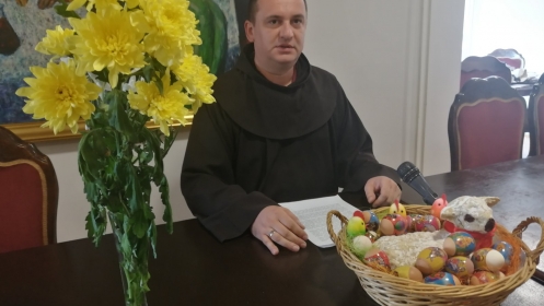 Uskrsna poruka gvardijana Franjevačkoga samostana Tuzla fra Željka Nikolića